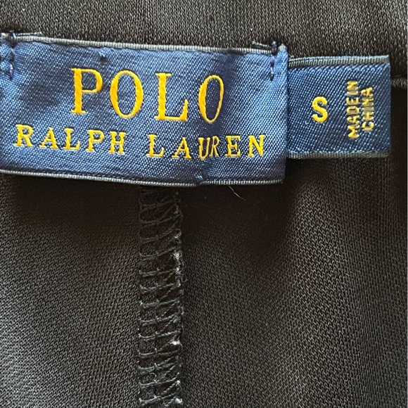 POLO Ralph Lauren elegant jogger style trouser, black, size S, stretchy - Picture 2 of 11